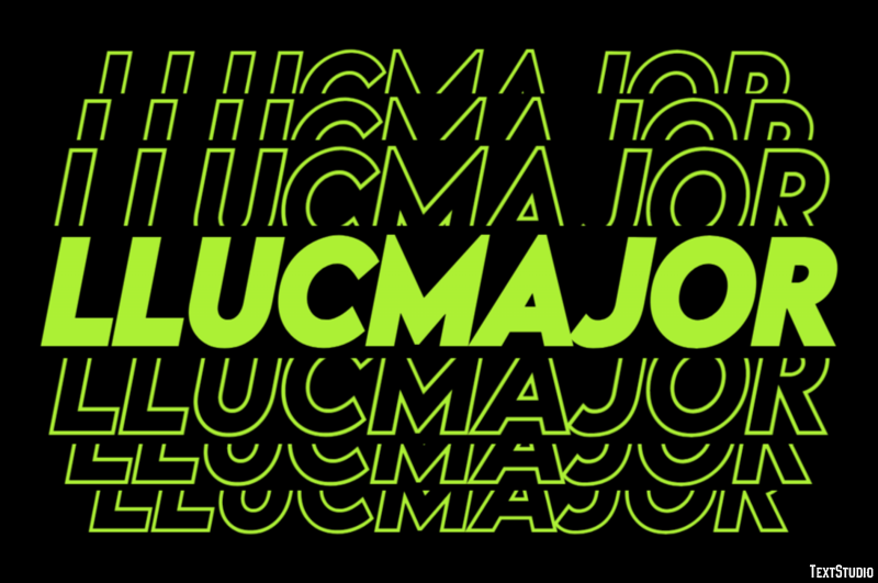 Llucmajor Effet de Texte