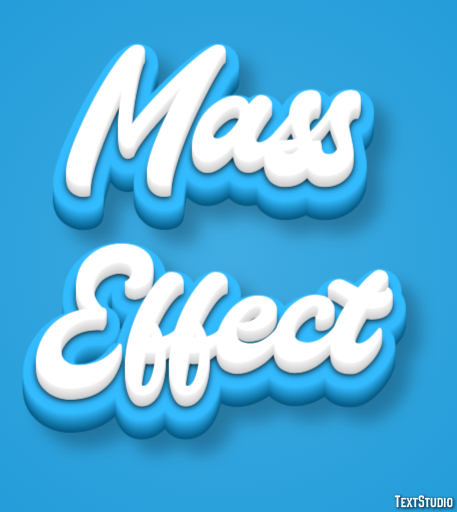 Mass Effect Effetto testo
