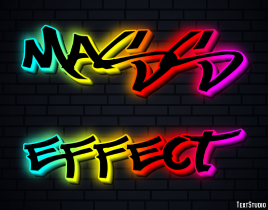Mass Effect Effetto testo