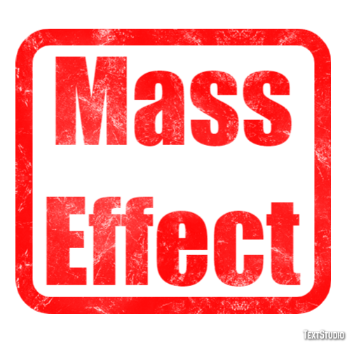 Mass Effect Text Effect