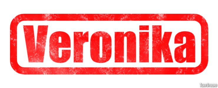 Veronika Tekst effect