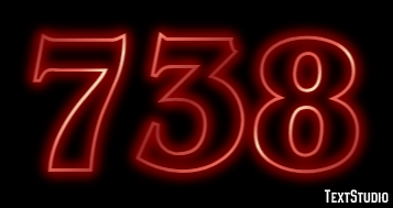 738 Text Effect