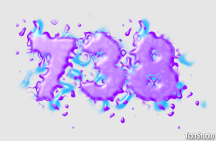 738 Text Effect