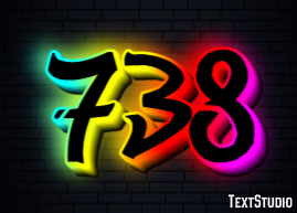 738 Text Effect
