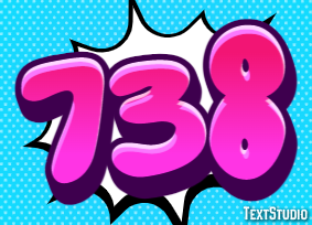738 Text Effect