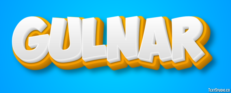 Gülnar テキスト効果