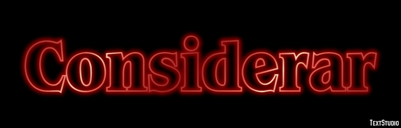 Considerar Text Effect