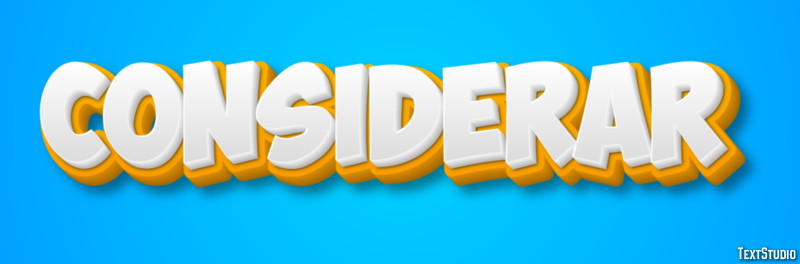 Considerar Text Effect