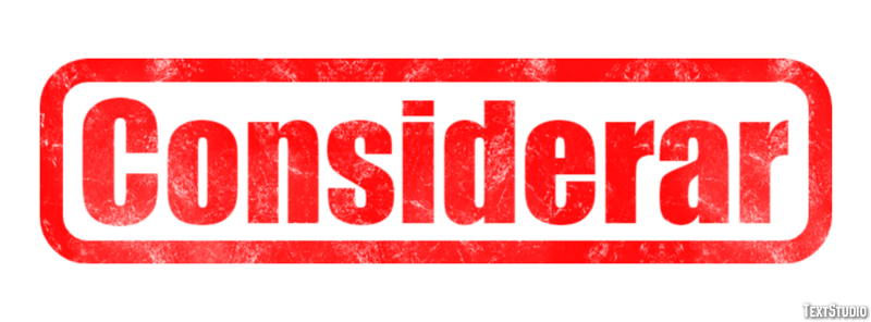 Considerar Text effect