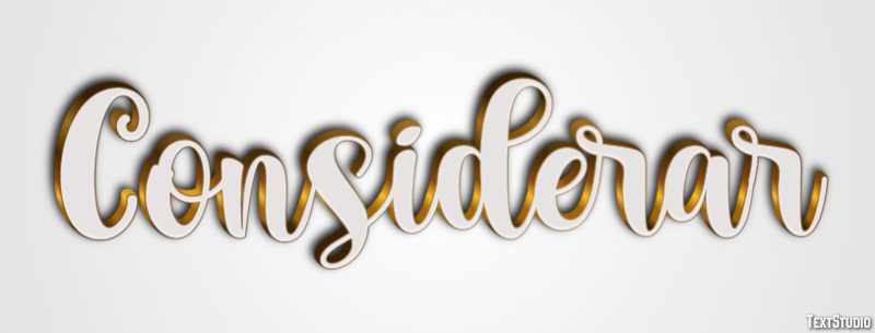 Considerar Text Effect