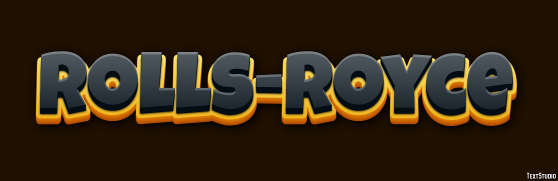 Rolls-Royce Effetto testo