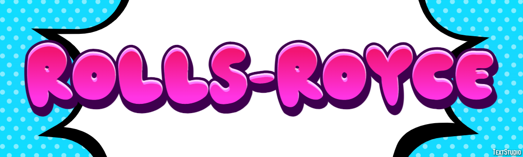 Rolls-Royce Effetto testo