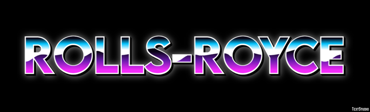 Rolls-Royce Effetto testo