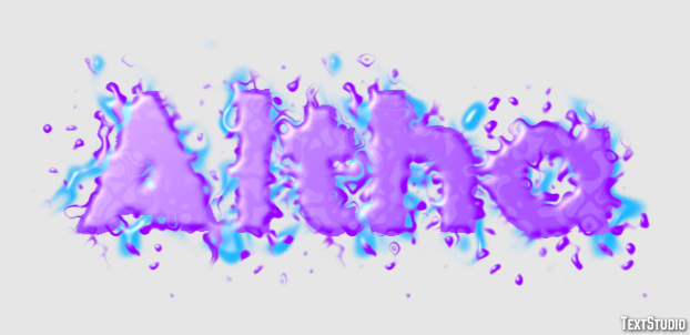Altha Text effect