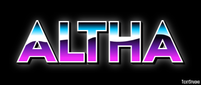 Altha Text Effect