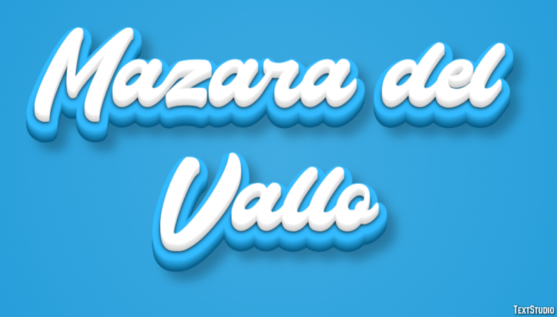 Mazara del Vallo Efekt tekstowy