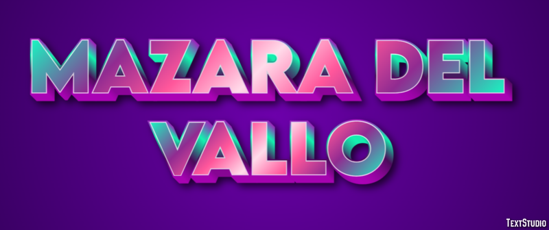 Mazara del Vallo Efekt tekstowy