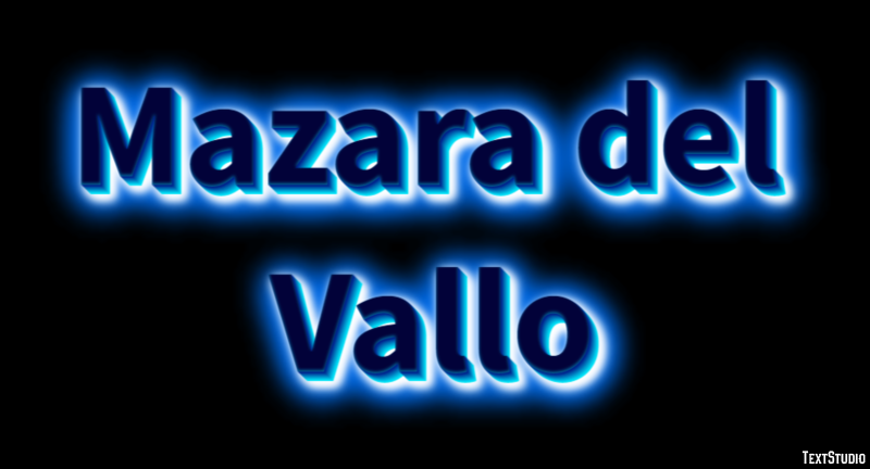 Mazara del Vallo Efekt tekstowy
