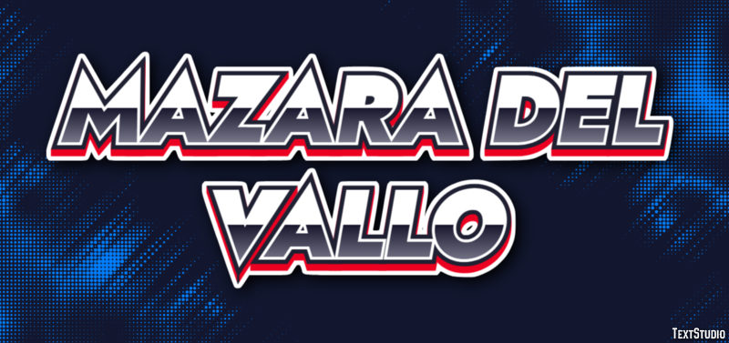 Mazara del Vallo Effet de Texte