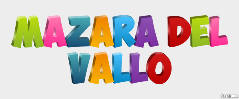 Mazara del Vallo Efekt tekstowy