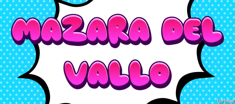 Mazara del Vallo Effet de Texte