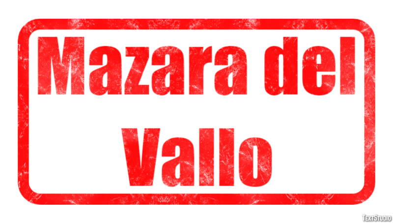 Mazara del Vallo Efekt tekstowy
