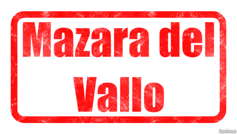 Mazara del Vallo Effet de Texte