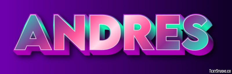 Andres Text Effect