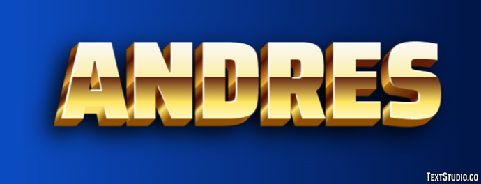 Andres Text Effect