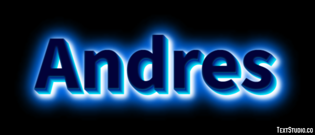Andres Efecto de Texto