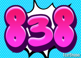 838 Text Effect