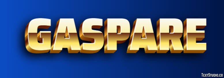 Gaspare Effetto testo