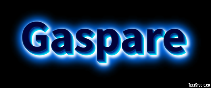 Gaspare Effetto testo