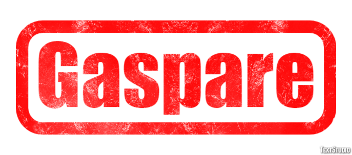 Gaspare Effetto testo