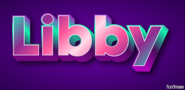 Libby Text Effect