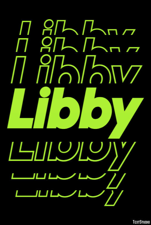 Libby Text Effect