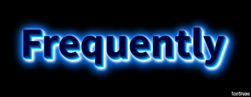 Frequently Text effect