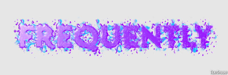 Frequently Text Effect