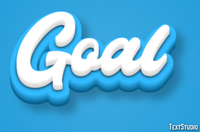 Goal Text Effect