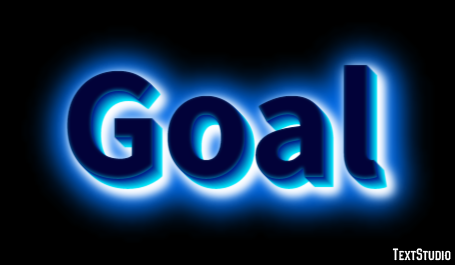 Goal Text Effect