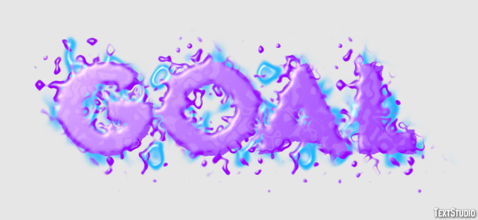 Goal Text Effect