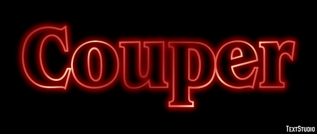 Couper Efekt tekstowy