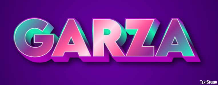 Garza テキスト効果