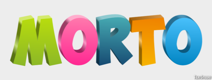 Morto Text effect
