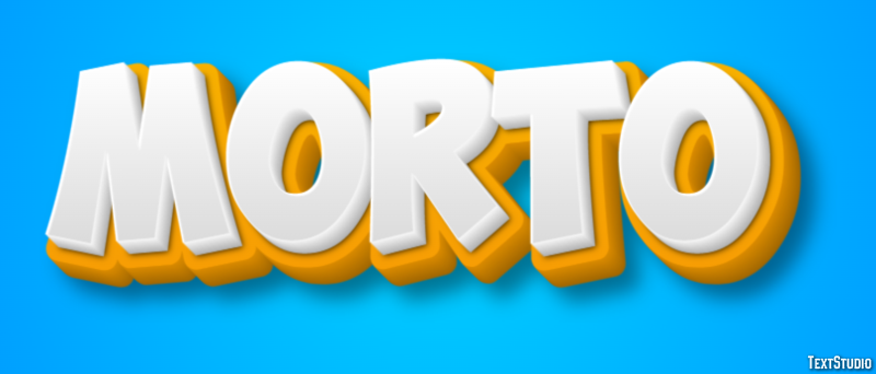 Morto Text effect