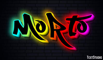 Morto Text effect