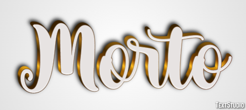 Morto Text effect