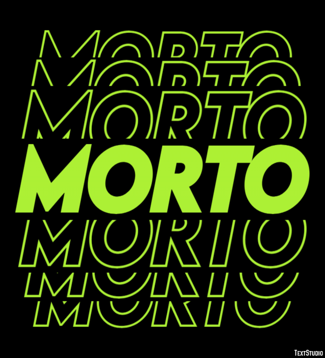 Morto Text effect