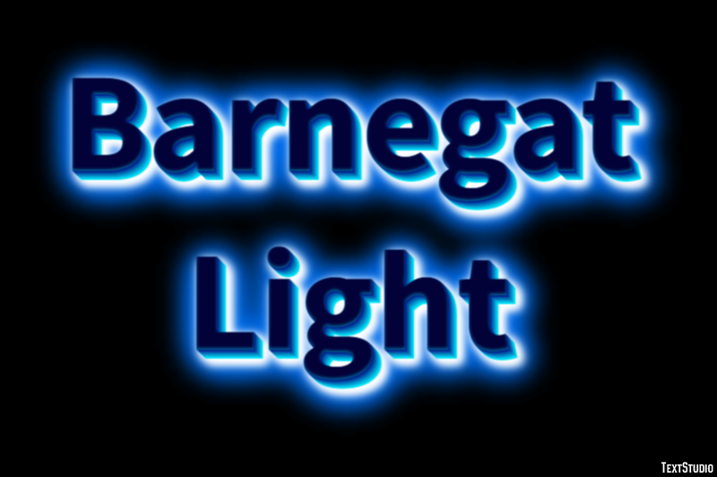 Barnegat Light Effetto testo