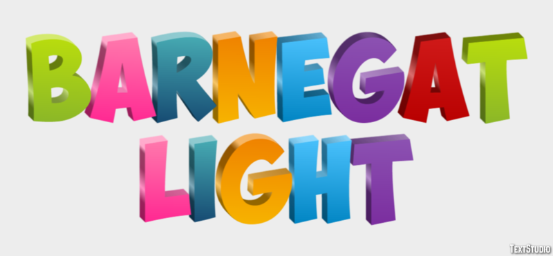 Barnegat Light Effetto testo